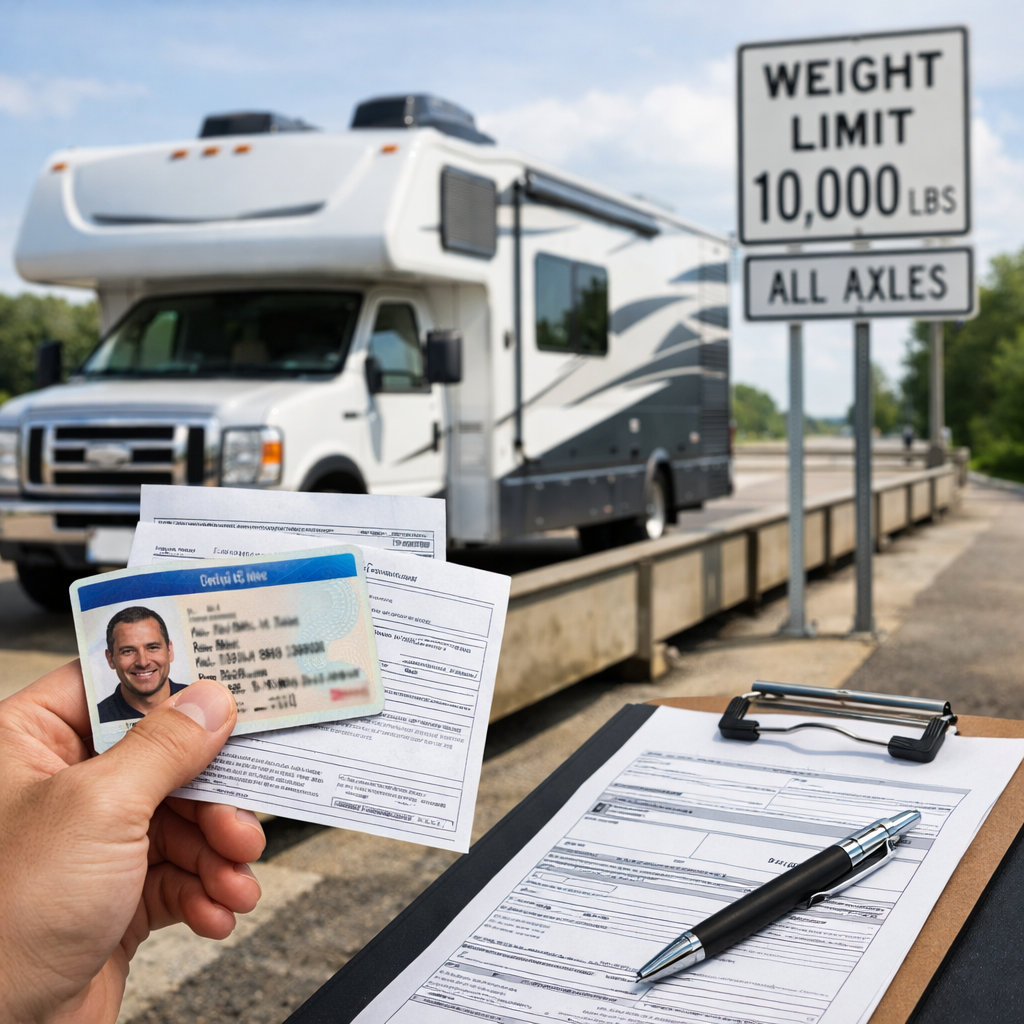 2026 RV License Guide: Special Requirements, Weight Limits, and Exceptions