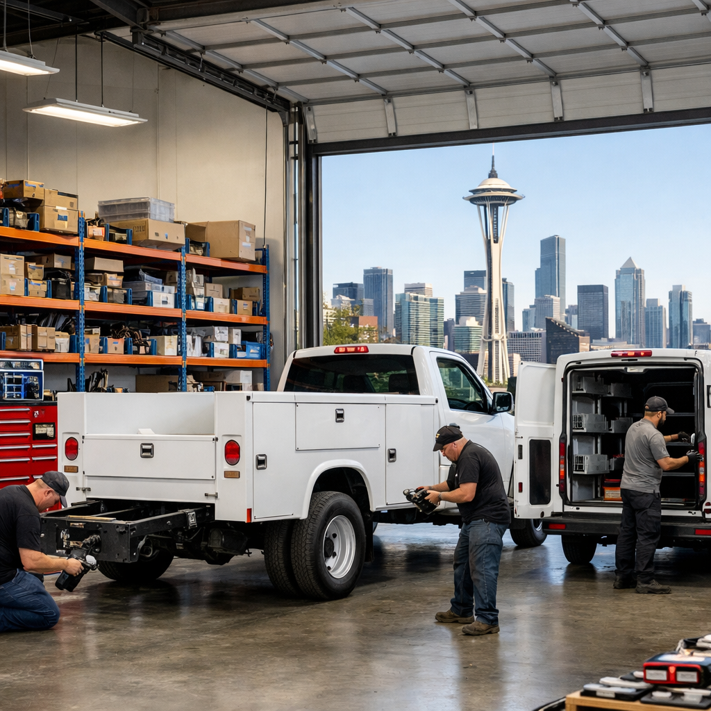 Avoid Downtime: Seattle Upfit Partners for Service Bodies, Trucks, Vans